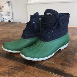 Sperry ankle boots by JCrew